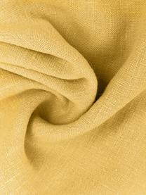 Copricuscino in lino giallo Lanya, 100% lino

Per sua natura, il lino ha una sensazione al tatto piuttosto ruvida e un aspetto stropicciato naturale
L'elevata resistenza allo strappo rende il lino resistente all'abrasione e all'usura, Giallo, Larg. 30 x Lung. 50 cm