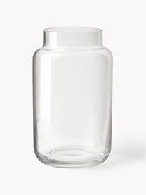 Grote glazen vaas Lasse van glas, Glas, Transparant, Ø 13 x H 22 cm