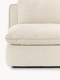 Modulares XL-Sofa Felix (3-Sitzer), Bezug: 100 % Polyester Der strap, Gestell: Massives Kiefern- und Fic, Füße: Kunststoff Dieses Produkt, Webstoff Hellbeige, B 300 x T 140 cm