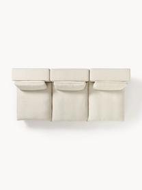 Modulares XL-Sofa Felix (3-Sitzer), Bezug: 100 % Polyester Der strap, Gestell: Massives Kiefern- und Fic, Webstoff Hellbeige, B 300 x T 140 cm