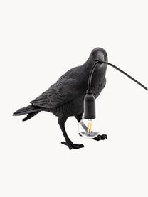 Tischlampe Bird, Schwarz, B 33 x H 12 cm