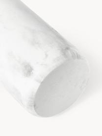 Komplet akcesoriów łazienkowych o wyglądzie marmuru Kyle, 3 elem., Biały, o wyglądzie marmuru, Komplet z różnymi rozmiarami