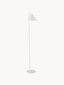 Lámpara de mesa grande LED regulable con temporizador Yuh, Estructura: latón pintado, Cable: plástico, Blanco, Al 140 cm