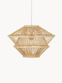 Bambusové závesné svietidlo Bamboo, Svetlohnedá, Ø 46 x V 31 cm