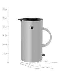 Hervidor EM77, 1.5 L, Estructura: acero inoxidable, Gris claro, negro, 1,5 L