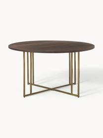 Okrúhly jedálenský stôl z mangového dreva Luca, v rôznych veľkostiach, Mangové drevo, odtiene zlatej, Ø 120 cm