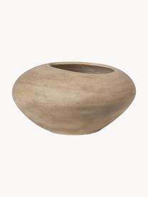 Cache-pot en ciment Dodu, Ciment, Beige, Ø 58 x haut. 30 cm