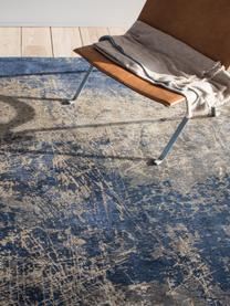 Dywan Abyss, 100% poliester, Odcienie niebieskiego, odcienie beżowego, S 80 x D 150 cm (Rozmiar XS)