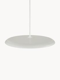 LED hanglamp Artist, Lampenkap: gecoat metaal, Diffuser: kunststof, Lichtbeige, mat, Ø 40 x H 6 cm