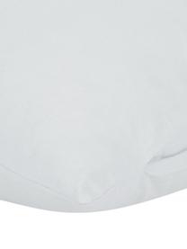 Svetlosivá flanelová obliečka na vankúš Biba, 2 ks, Bledosivá, Š 40 x D 80 cm