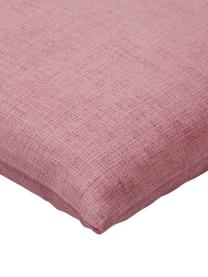 Taie d'oreiller 65x65 satin de coton Lauren, 2 pièces, Vieux rose foncé