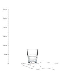 Stohovateľné poháre na vodu Next, 12 ks, Sklo, Priehľadná, Ø 7 x V 8 cm, 200 ml