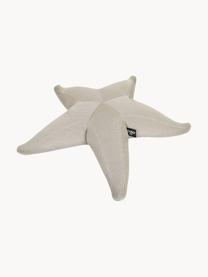 Kleiner Outdoor-Sitzsack Starfish, handgefertigt, Bezug: 70 % PAN + 30 % PES, wass, Hellbeige, B 83 x L 83 cm