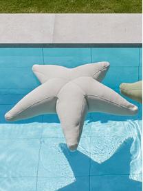 Kleiner Outdoor-Sitzsack Starfish, handgefertigt, Bezug: 70 % PAN + 30 % PES, wass, Hellbeige, B 83 x L 83 cm