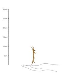 Baumanhänger Geweih, 3er-Set, Goldfarben mit Antik-Finish, Set mit verschiedenen Größen
