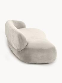 Sofa Alba (3-Sitzer), Bezug: 97% Polyester, 3% Nylon D, Gestell: Massives Fichtenholz, Bir, Füße: Kunststoff Dieses Produkt, Webstoff Cremeweiß, B 235 x T 114 cm, Rückenlehne rechts