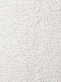 Teddy-Sessel Fluente, Bezug: 100 % Polyester (Teddyfel, Gestell: Massives Kiefernholz, FSC, Beine: Metall, pulverbeschichtet, Teddy Cremeweiss, B 74 x T 85 cm