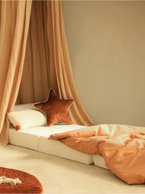 Materasso per dormire in velluto Sleepover, Rivestimento: velluto (100% poliestere), Terracotta, Larg. 60 x Lung. 180 cm