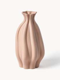Keramická váza Blom, V 33 cm, Keramika, Broskvová, Š 19 cm, V 33 cm