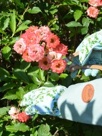 Gants de jardinage Rose, Polyester, coton, PVC, PU, Vert turquoise, multicolore, larg. 18 x haut. 38 cm