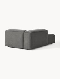 Diván modular Lennon, Tapizado: 100% poliéster Alta resis, Estructura: madera contrachapada de p, Patas: plástico Este producto es, Tejido gris antracita, An 119 x F 180 cm, chaise longue izquierda