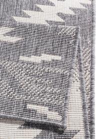 Dubbelzijdig in- en outdoor vloerkleed Malibu in grijs/crèmekleur, Grijs, crèmekleurig, B 200 x L 290 cm (maat L)