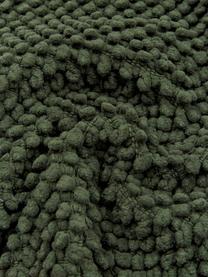 Federa arredo in cotone Indi, 100% cotone, Verde scuro, Larg. 45 x Lung. 45 cm