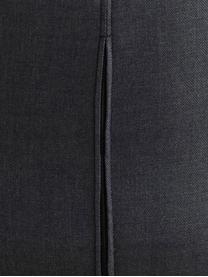 Bureaustoel Batilda in antraciet, in hoogte verstelbaar, Bekleding: stof, Poten: gepoedercoat metaal, Wieltjes: kunststof, Geweven stof antraciet, B 55 x D 54 cm