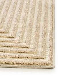 Tapis beige crème Diamond, Couleur crème, beige clair