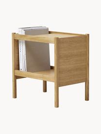 Tavolino in legno di quercia Journal, Legno di quercia con finitura in legno di quercia, Legno di quercia, Larg. 41 x Alt. 43 cm