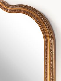 Lustro ścienne z drewnianą ramą Muriel, Odcienie złotego, S 90 x W 120 cm