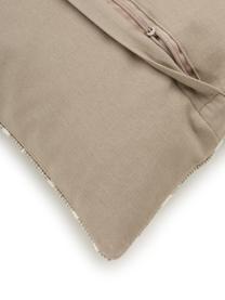 Funda de cojín Nomad, 100% algodón, Beige, blanco crema, An 45 x L 45 cm