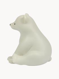 Veilleuse à intensité variable avec fonction minuterie Polar Bear, Plastique, Beige clair, larg. 16 x haut. 18 cm