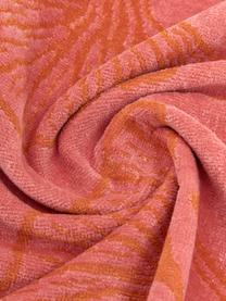 Serviette de plage pur coton rose orange Burnt Sky, 100 % coton, Rose, orange, larg. 100 x long. 180 cm