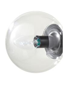 Grande suspension avec globes en verre Casey, Noir