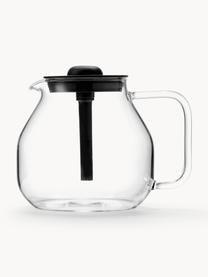 Filterkaffeemaschine System, Edelstahl, Glas, BPA-freier, lebensmittelechter Kunststoff, Silberfarben, Schwarz, B 32 x H 28 cm