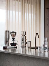 Filterkaffeemaschine System, Edelstahl, Glas, BPA-freier, lebensmittelechter Kunststoff, Silberfarben, Schwarz, B 32 x H 28 cm