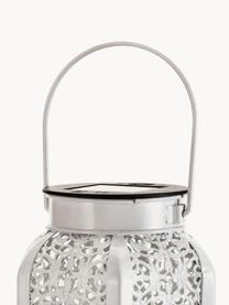 Outdoor solar lamp Sunshine Kiss, Lamp: metaal, Wit, Ø 12 x H 22 cm