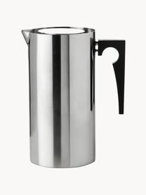 Caraffa filtro pressa Arne Jacobsen, 1 L, Manico: plastica, Argentato, 1 L