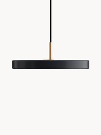 Design LED hanglamp Asteria, Zwart, Ø 15 x H 6 cm