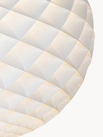 Lámpara de techo LED Patera, tamaños diferentes, Pantalla: película de PVC, Anclaje: aluminio cromado, acrílic, Cable: cubierto en tela, Bombilla incluida, 3000 K, Ø 45 x Al 43 cm