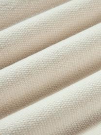 Funda de cojín de lana decorativa Aylin, 85% algodón, 15% poliéster, Tonos verdes, An 50 x Al 50 cm