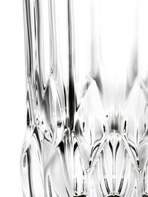 Bicchiere in cristallo con rilievo Adagio 6 pz, Cristallo, Trasparente, Ø 8 x Alt. 15 cm, 400 ml