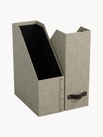 Organizer na dokumenty William, 2 szt., Greige, S 11 x G 25 cm