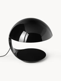 Tafellamp Cobra met draaibare lampenkap, Kunststof, gelakt, Zwart, Ø 40 x H 40 cm