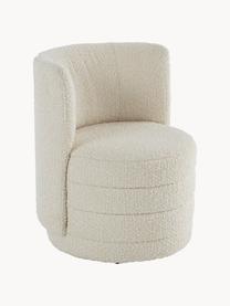 Fauteuil enfant Watson, Peluche blanc crème, larg. 44 x haut. 52 cm