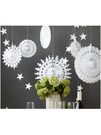 Set ciondoli decorativi Cut, 6 pz., Carta, Bianco, Ø 20 cm