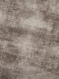 Okrągły ręcznie tkany dywan z wiskozy Jane, Greige, Ø 250 cm (Rozmiar XL)
