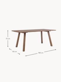 Zahradní stůl z akáciového dřeva Glasgow, 180 x 90 cm, Akáciové dřevo

Tento produkt je vyroben z udržitelných zdrojů dřeva s certifikací FSC®., Akáciové dřevo, Š 180 cm, H 90 cm