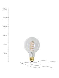 E27 Leuchtmittel, 270lm, dimmbar, warmweiß, 1 Stück, Leuchtmittelschirm: Glas, Leuchtmittelfassung: Aluminium, Transparent, Ø 10 x H 14 cm